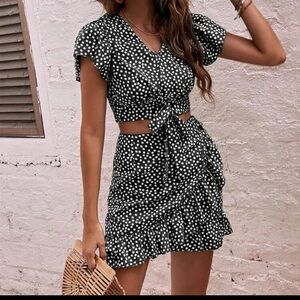 Floral two piece set